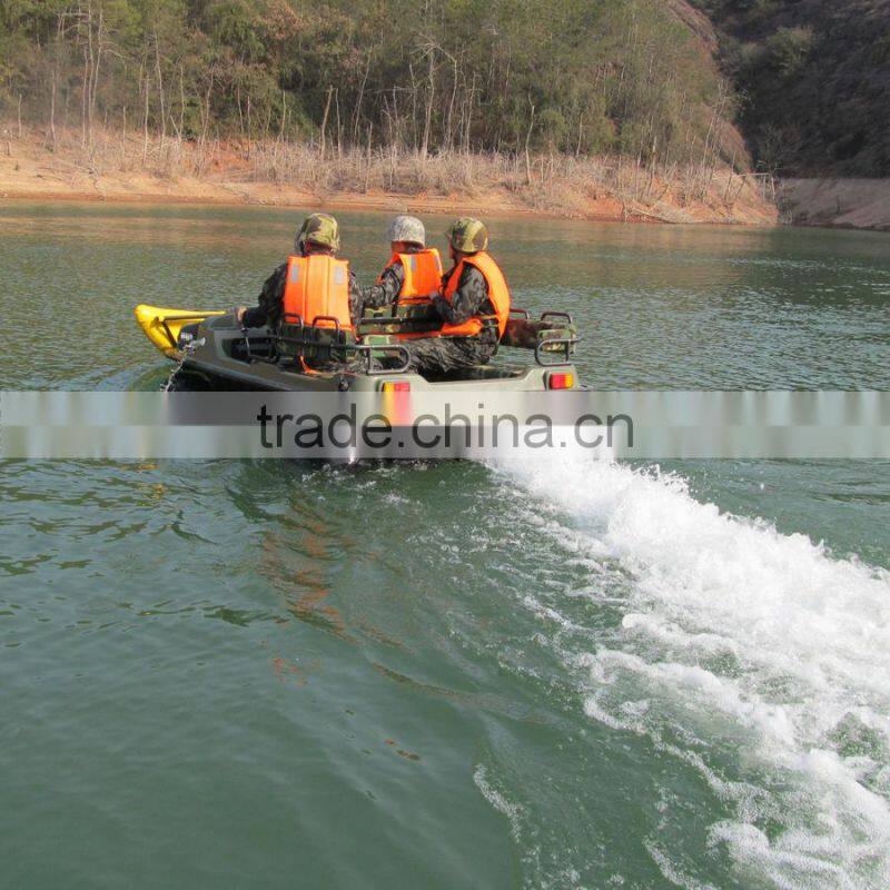 XBH 8X8-2A Jet propelled vehicle Floating go any way Amphibious ATV Crossing river car