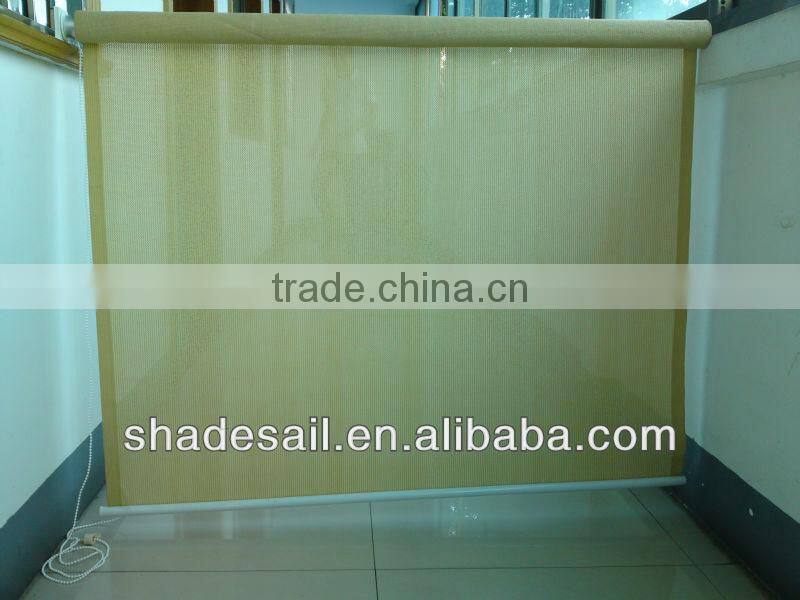 Cheap colourful durable 100% HDPE patio blind