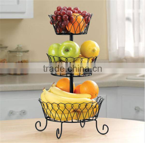 Flexible Floor Standing Good Looking Flower Basket Stand