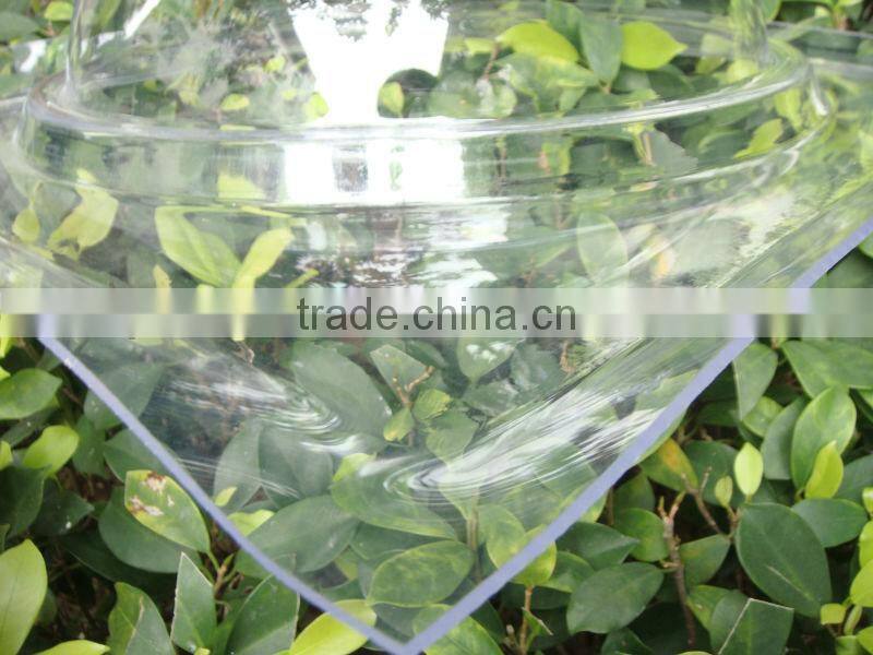polycarbonate PC plastic transparent glass roof tile truck skylight materials