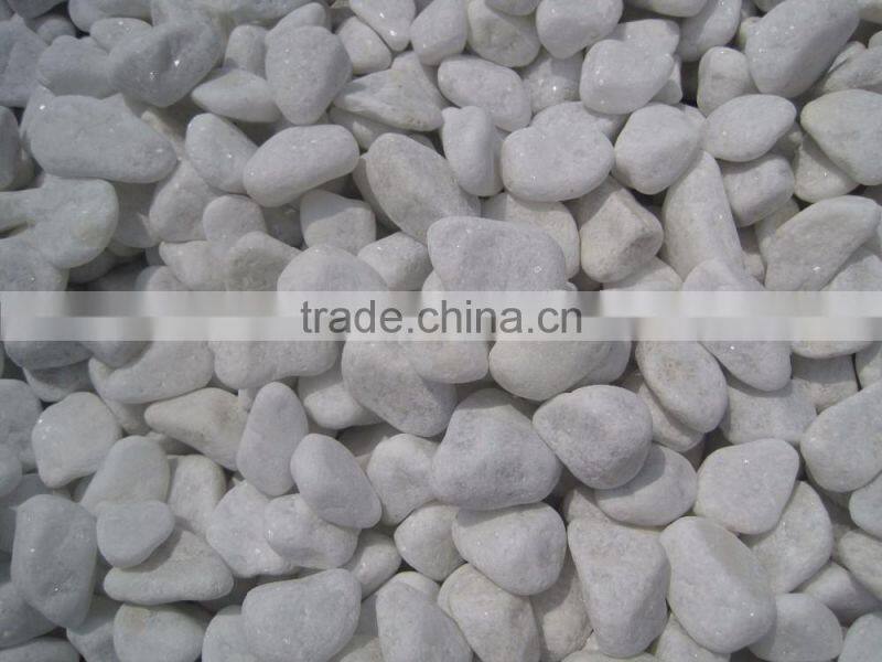 White Pebble High Quanlity High Polished Cheap Cobble Stone
