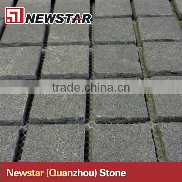 Flamed Black Basalt Mesh