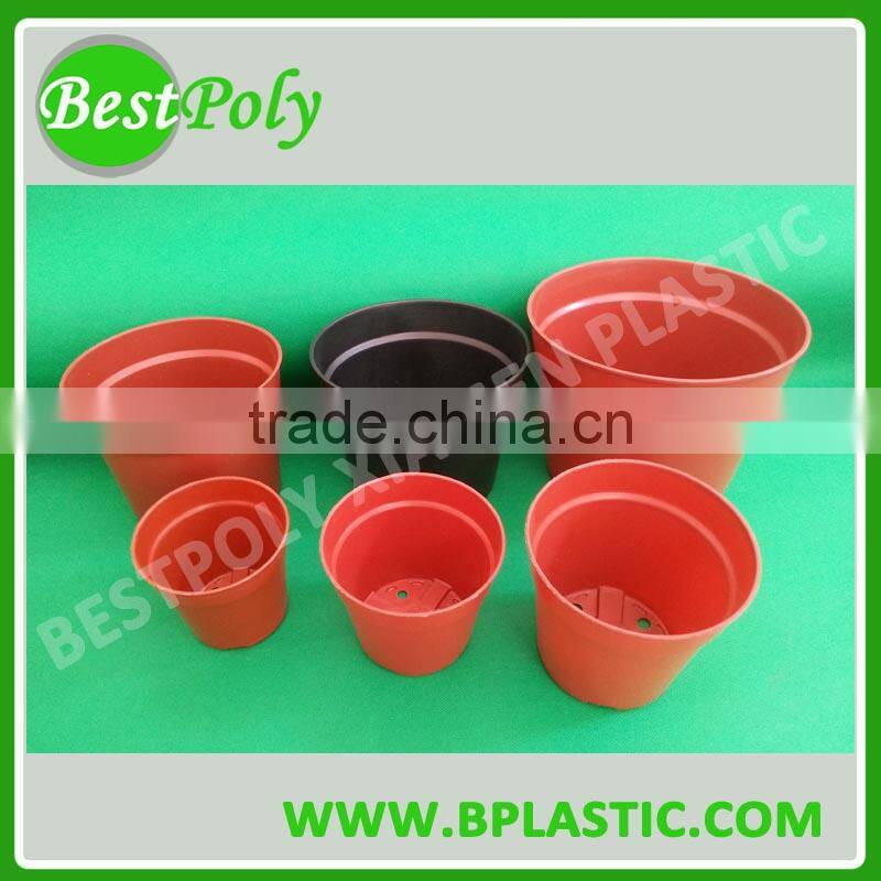 High quality flower pot plastic injection pot hard pot
