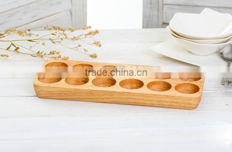 Custom wooden egg tray Wooden egg holder
