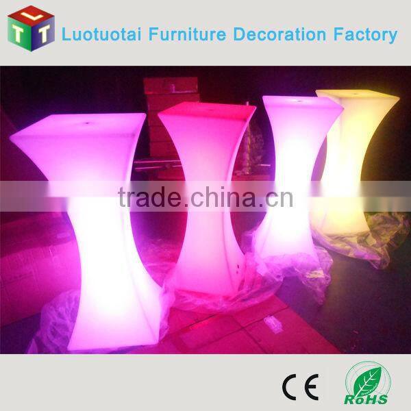 plastic wedding festive party event pillars columns with multicolor change