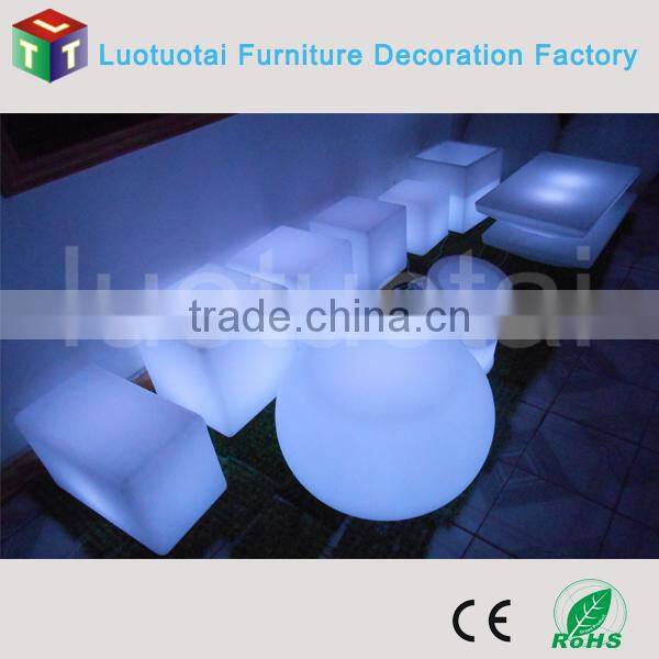 LED decorative short bar stool