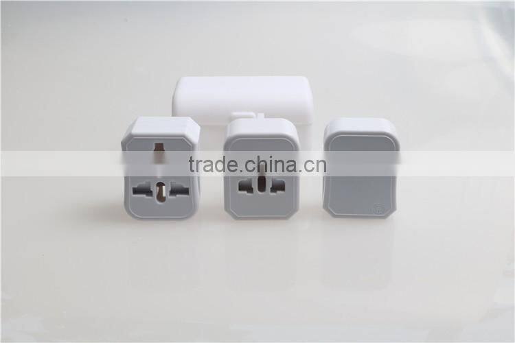 The Most Important travel accessory Unviersal Travel Adapter Charger with double USB port of 1000MA