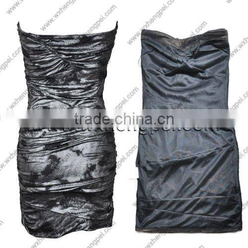 golden evening dress