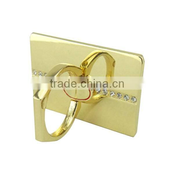 Upgraded Silver with a drill mobile phone ring stent