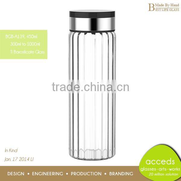 Personalized Handcrafted Glass Reusable Juice Source Cup