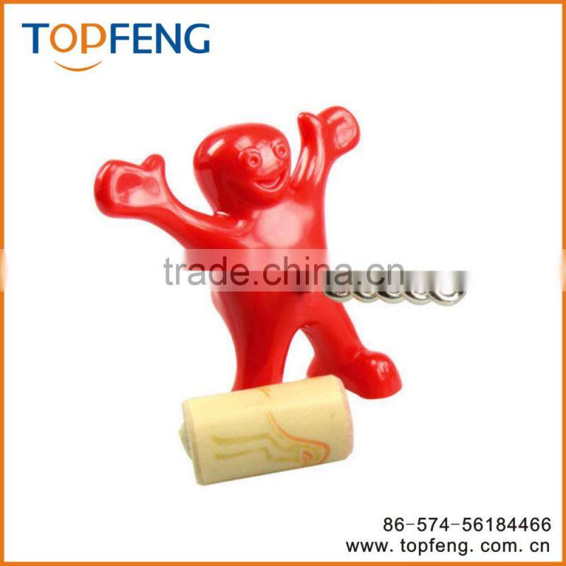 Corkscrew Opener /Bottle Plug /Perky Novelty Gift