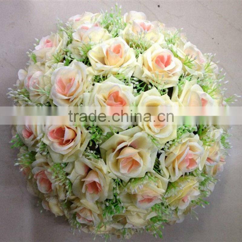 decorative artificial flower balls for weddings hanging flower ball
