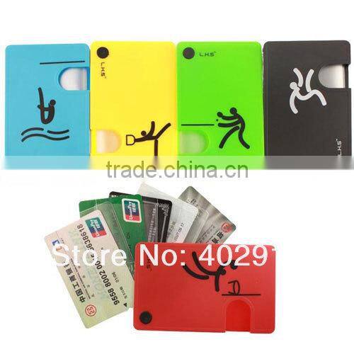 Supply fashion Sports series magnetic name card bag / card holder