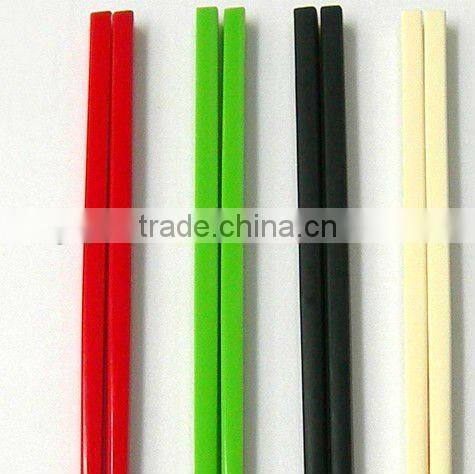 Black plastic chopsticks ;melamine chopsticks with SGS certificate