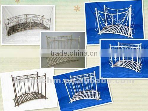 metal garden bridge