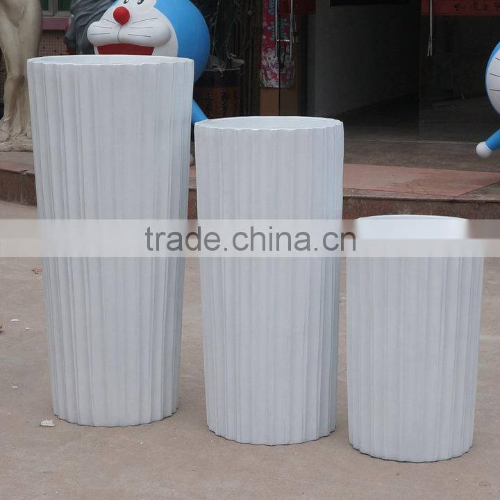 Customized made FRP flower pot
