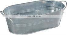 metal oval bucket with high quality