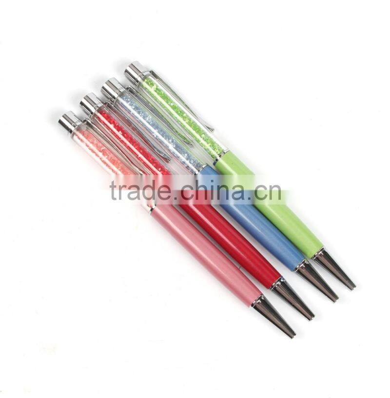 High quality pen with jewelled bling crystal pen