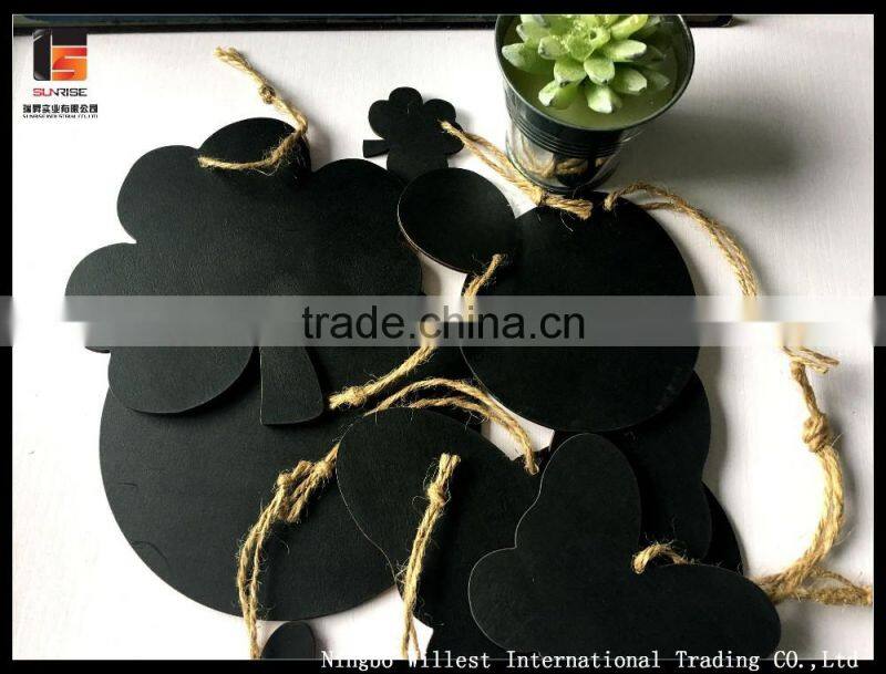Wood plant pot tags
