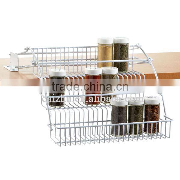 2016 Hot sale 3 tie iron magnetic spice rack restaurant from china