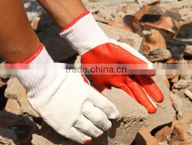 sunnyhope chip T/C yellow Liner Laminated Latex green on Palm Gloves