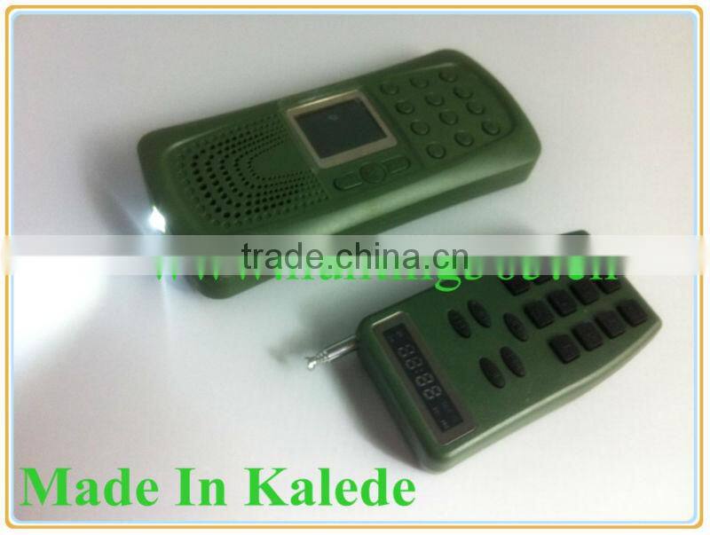 bird song player with timer and remote control