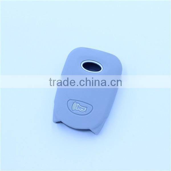 Cheap silicone remote key jackets for hyundai 3 buttons
