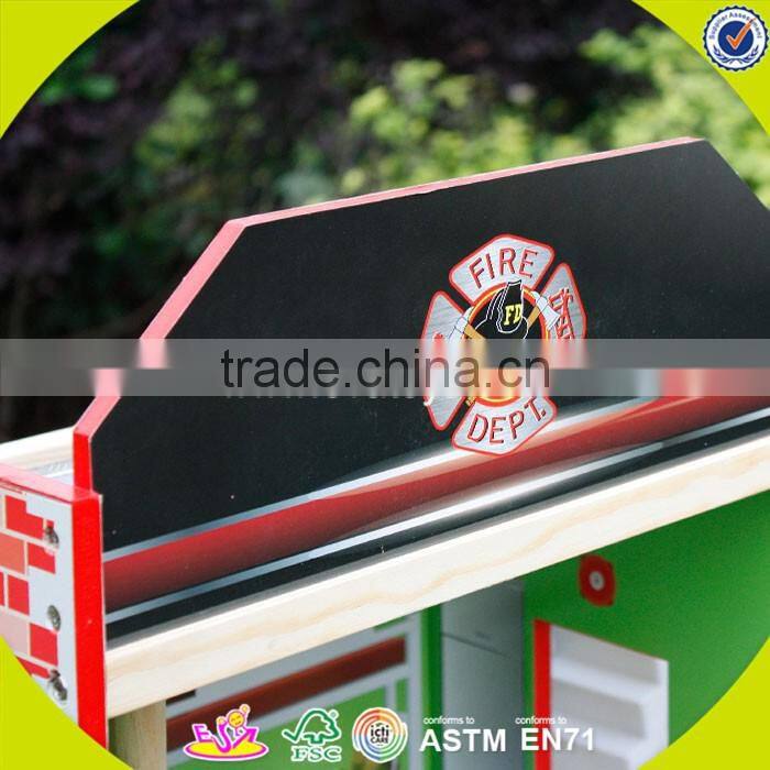 2017 new design pretend toy kids wooden model doll house W06A138