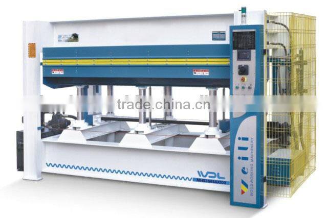 MHS3848A*100 CE Certification Wood hydraulic Hot Press