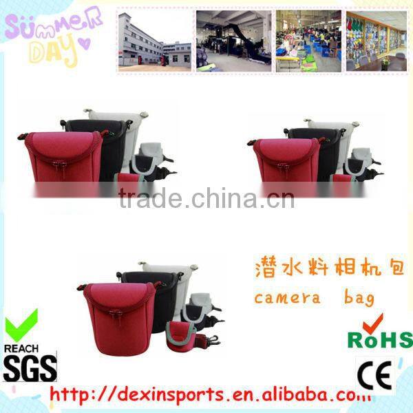 2014 promotional colorful neoprene camera bag
