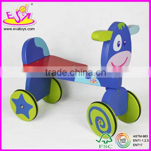 2015 Christmas gift kids ride on car wholesale,Lovely Children wooden ride on toy car,Cute Wooden baby tricycle car toy W16A010