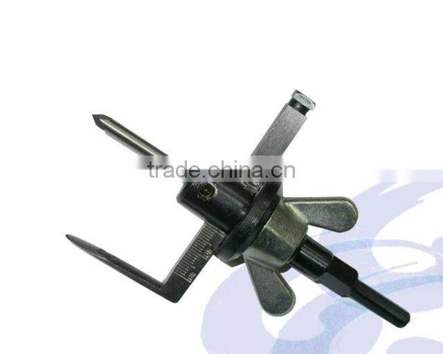 Woodworking Adjustable Circle Cutter with Dia.1 1/4" ~ 5" ( 30-125mm )
