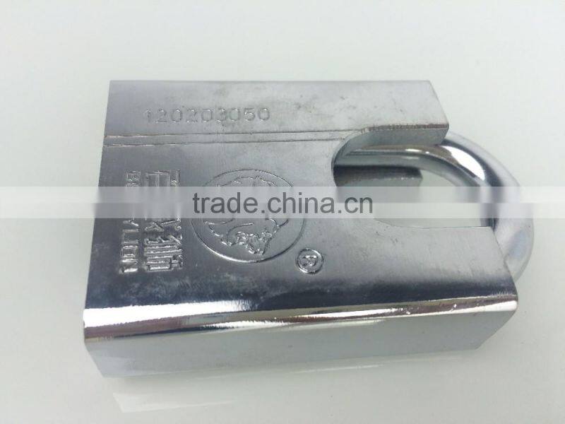 Top security cast iron padlock, cheap price mirror home lock