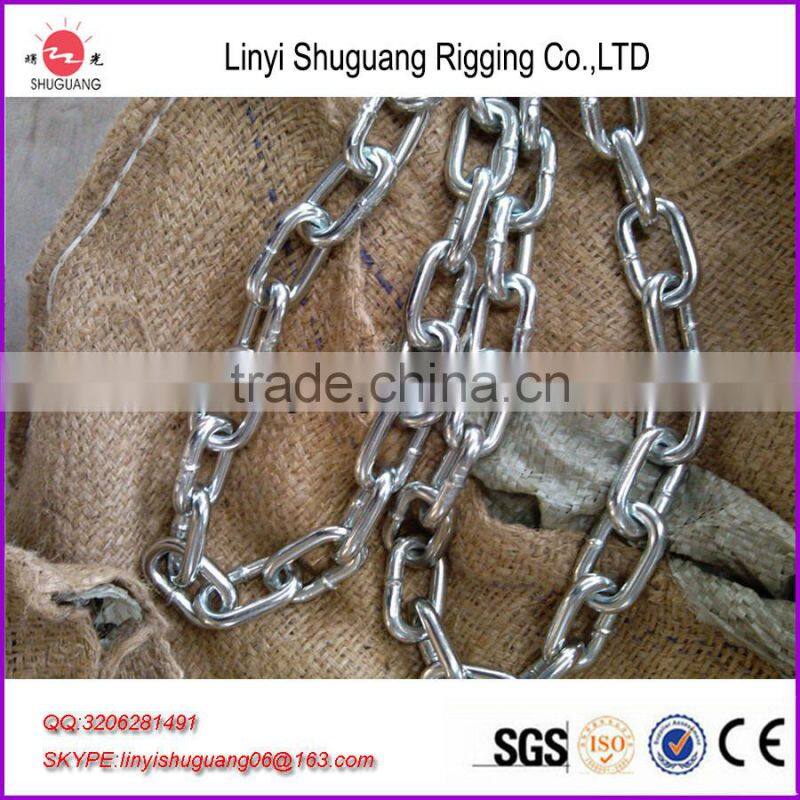 Galvanized Grade 30 Proof Coil Chain With Different Size