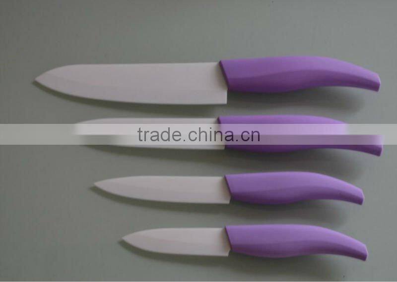 4 Pieces Zirconia Ceramic Knife