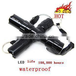 LED Flashlight LED mini flashlight aluminum alloy flashlight waterproof light flashlight
