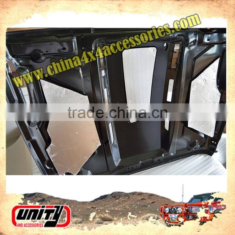 China Manufacture JK Engine Cover With Plastic Vents Hood Plate Avenger Hood Bonnet