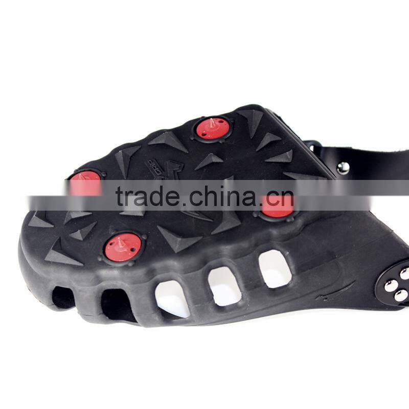 Fashion professional convenient ice spikes Anti-slip silicone rubber crampons