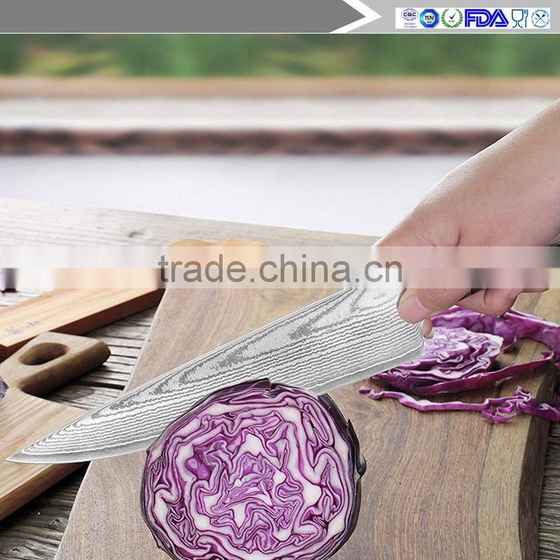 Japanese VG10 damascus Stainless Steel 8-Inch Chef Knife