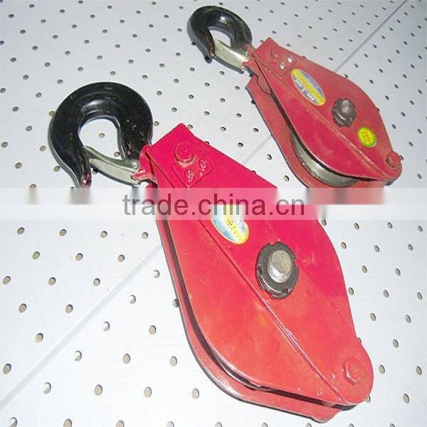 Single Wheels Pulley Block/Snatch Pulley Block for Whole Sale