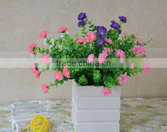 2014 Decorative Plastic Artificial Flower Bouquet wholesale