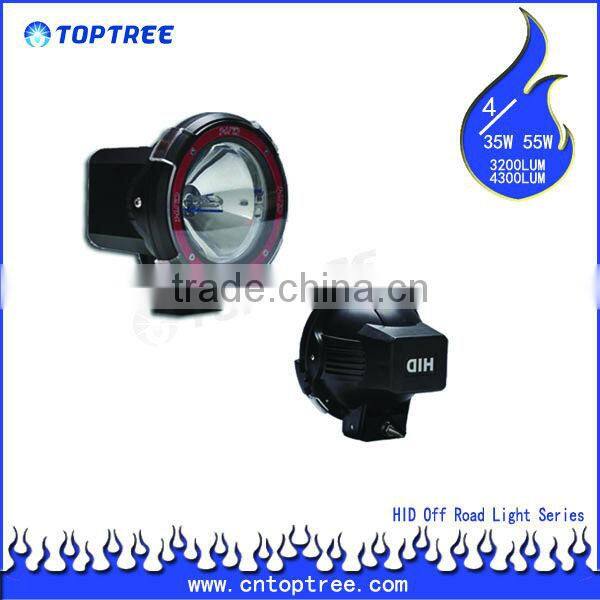 4" Round Off Road HID Driving Light 35W 55W Engineering Head light 12V