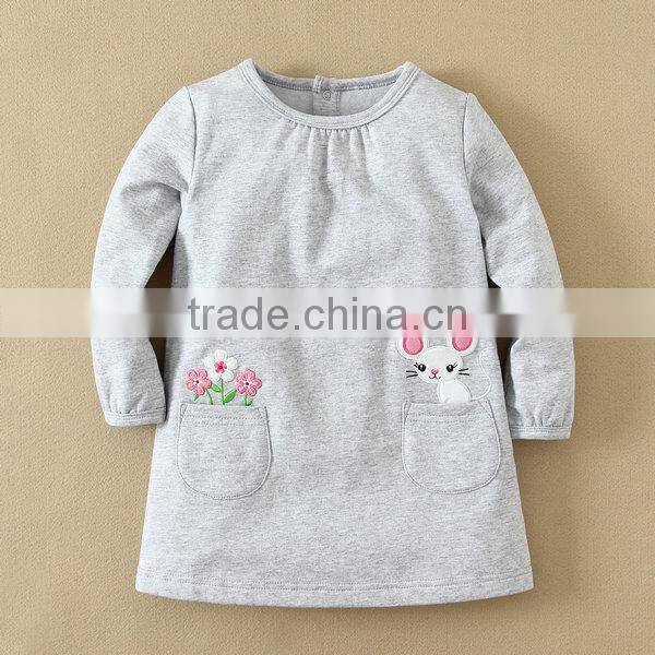 New Arrival MOM AND BAB fashion long sleeve high quality kids trendy clothing, girls knitted jackets