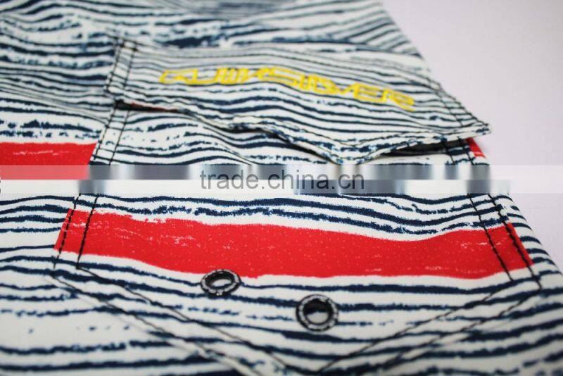 STYLISH QUALITY 100%POLYESTER WHOLESALE BOARD SHORTS CUSTOM DESIGN SURING SHORTS
