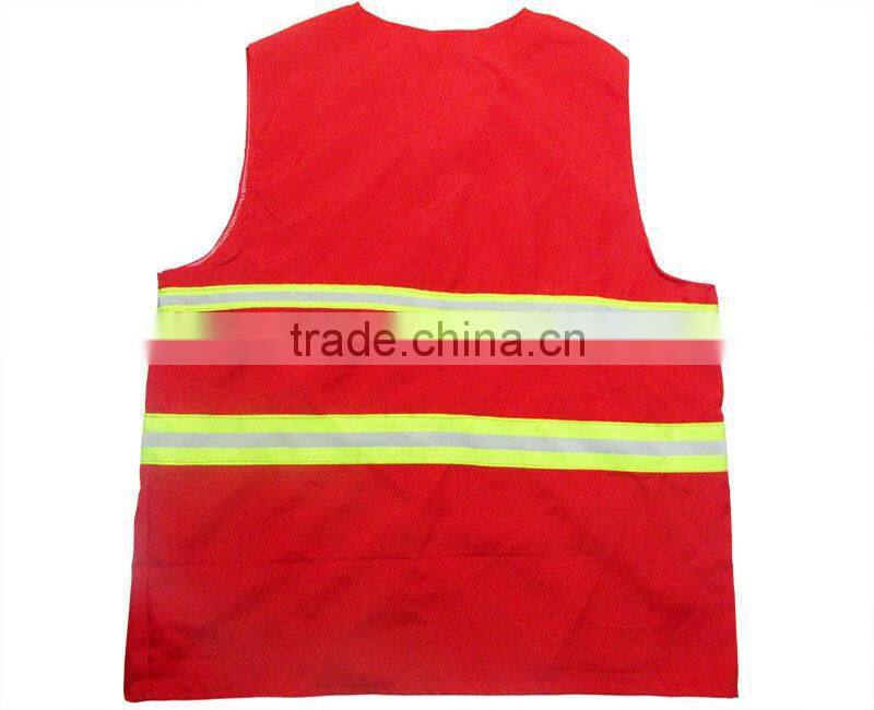 2016 Wholesale Competitive Price high quality Work Vest Reflective Safety Vest