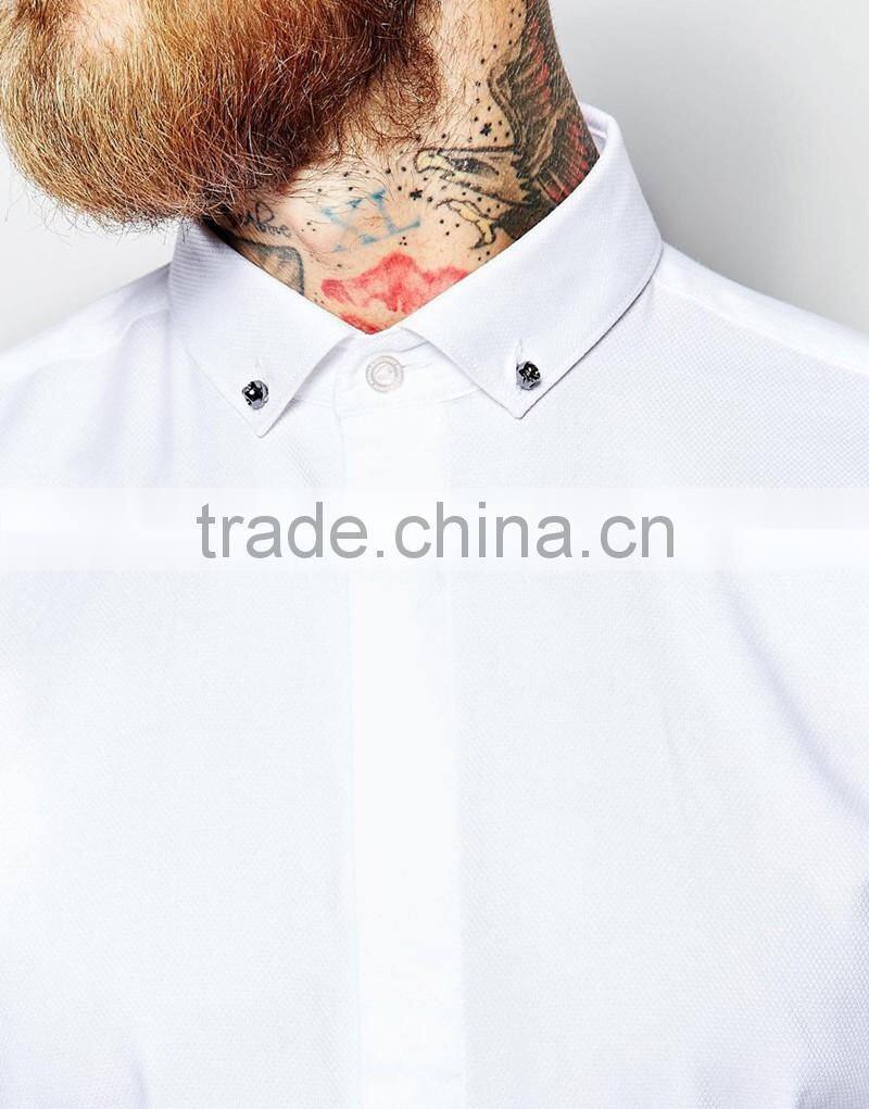 plain white mens business shirt bulk sale