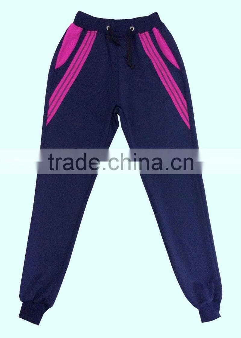 Fashion custom fantastic matching color women running sportswears made in china