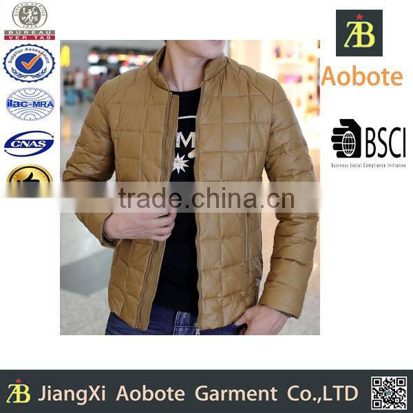 2015 Super light Men's Quilted Packable Down Jacket