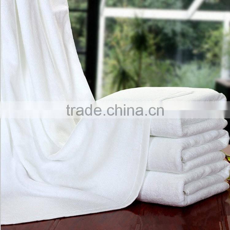 Pure cotton hotel towel line 21 70 * 140 cm400g white cotton towel