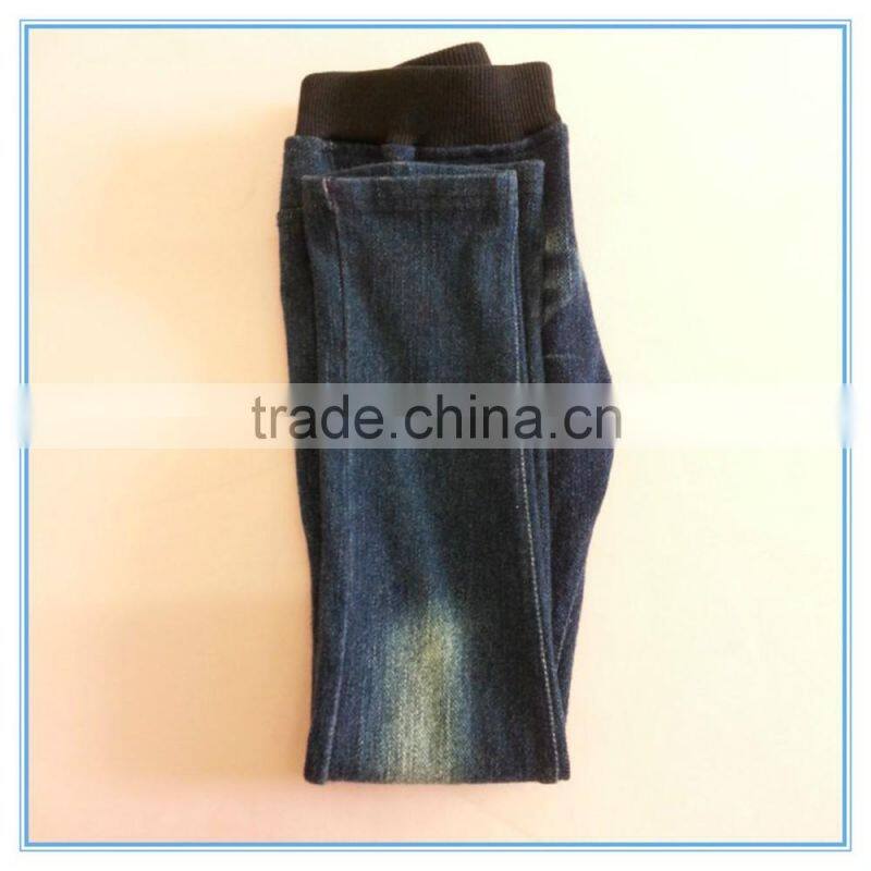 Custom OEM children denim jeans pants, fancy boys pants